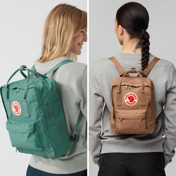 Fjallraven Kanken & Kanken Mini — Ocean Green (16L) & Frost Green (7L) - Picture 16 of 16